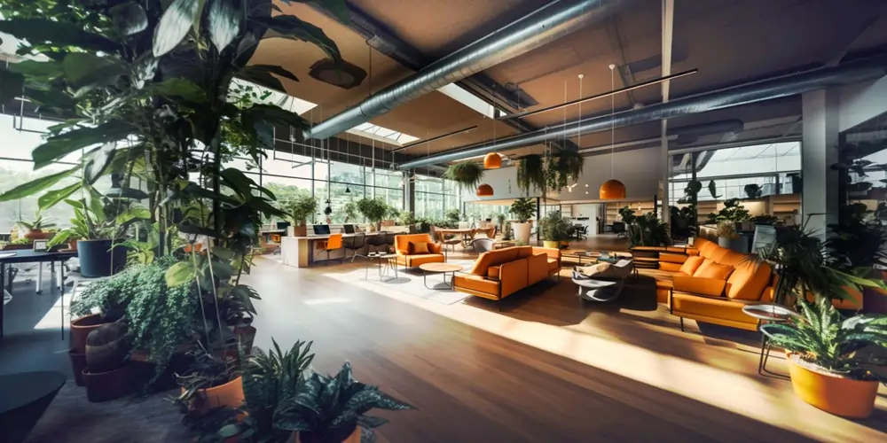 Biophilic Designs in Office Fit-Out trends In Delhi