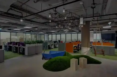 modern office interiors delhi
